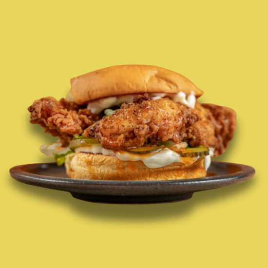 Spicy Honey Halal Chicken Burger - Sweet & Spicy at JOYO Montreal